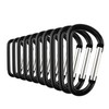 SWATOM Aluminum Carabiner Clip Snap Hook Keyring 1.5/1.9/2.2/2.4/2.8 Inch Carabiners