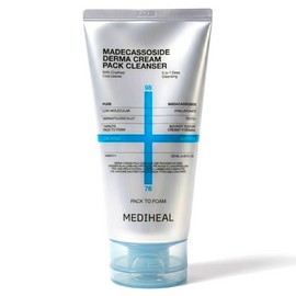 Mediheal Derma Cream Pack Cleanser Madecassoside, 1 Count, 120ml / 메디힐 더마 크림 팩클렌저 마데카소사이드, 1개, 120ml
