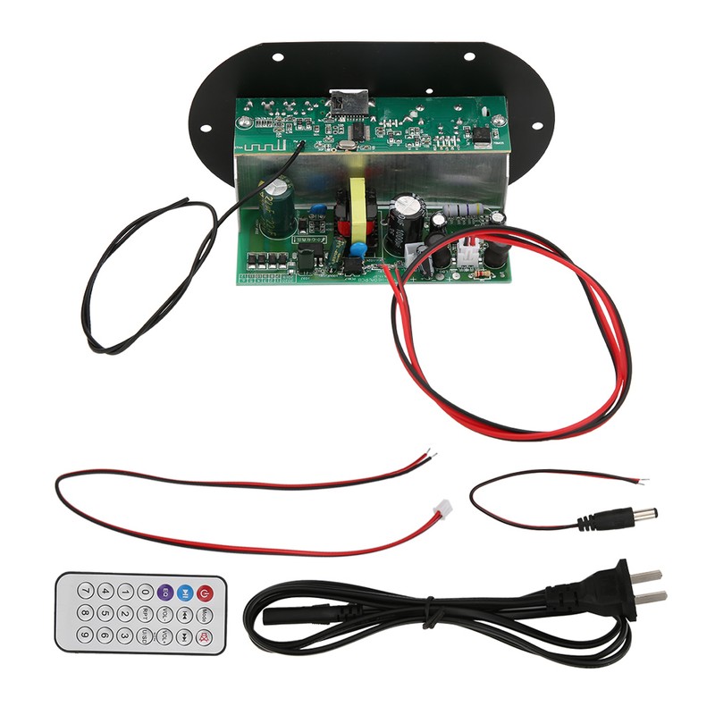 Car Audio Amplifier Board Bass for Bluetooth /12V/24V Universal 30-120W
