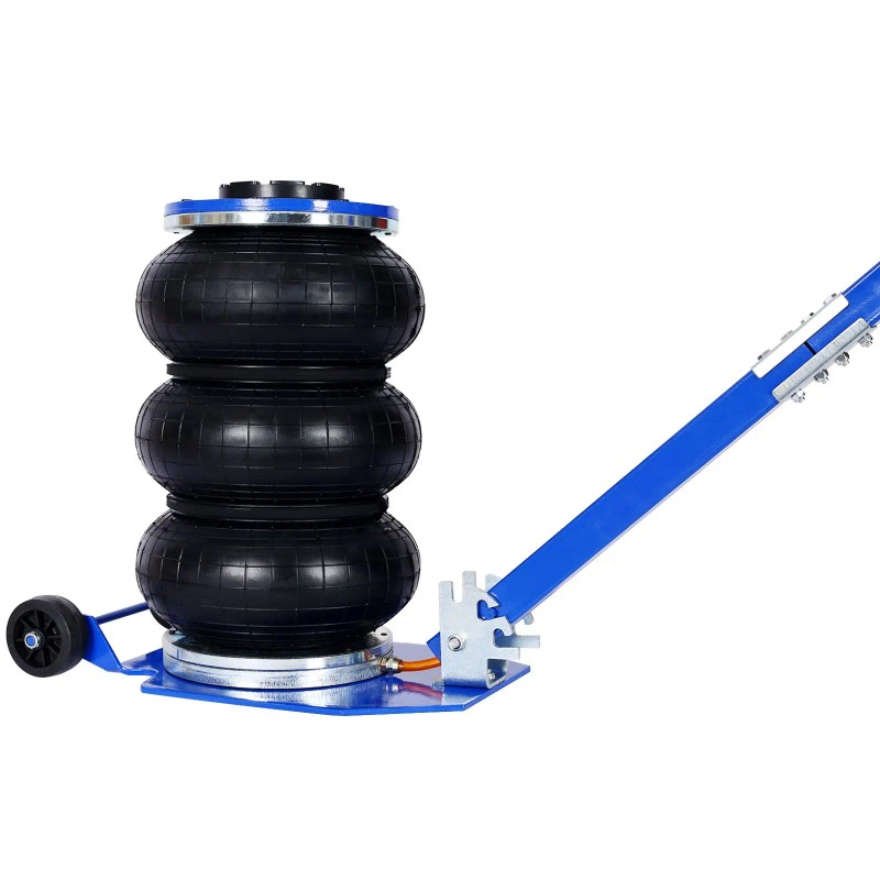 3T Blue Air Jack Pneumatic Jack with 3 Bag 6600lbs
