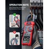 AstroAI Inrush Digital Clamp Meter Multimeter 1000A TRMS 6000 Counts,