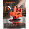 6.5 Amp 3000 SPM Blade Speed Electric Jigsaw 6pcs Blades