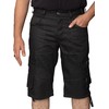 989Zé ENZO Men's Cargo Shorts Cotton Regular Fit Summer Jeans
