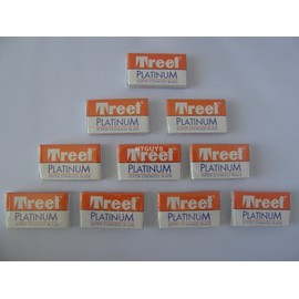50 Treet Platinum Double Edge Razor Blades