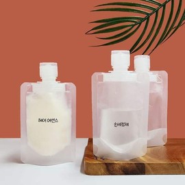 SFr Travel Dividing Pouch 50ml Dividing Container Travel Container Empty Bottle Tube Seasoning Pouch / SFr 여행용 소분 파우치 50ml 소분용기 여행용기 공병 튜브 양념파우치