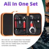 Swpeet 7Pcs Bicycle Repair Tool Assortment Kit, 3 in 1