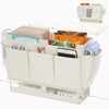 Frjjthchy Bedside Caddy Bedside Organizer,Bed Caddy with 11 Pockets and