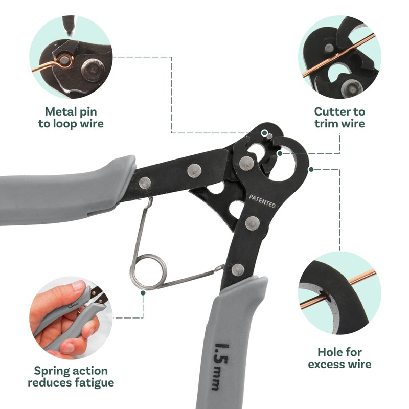 The Beadsmith One Step Looper – Create and Trim Consistent
