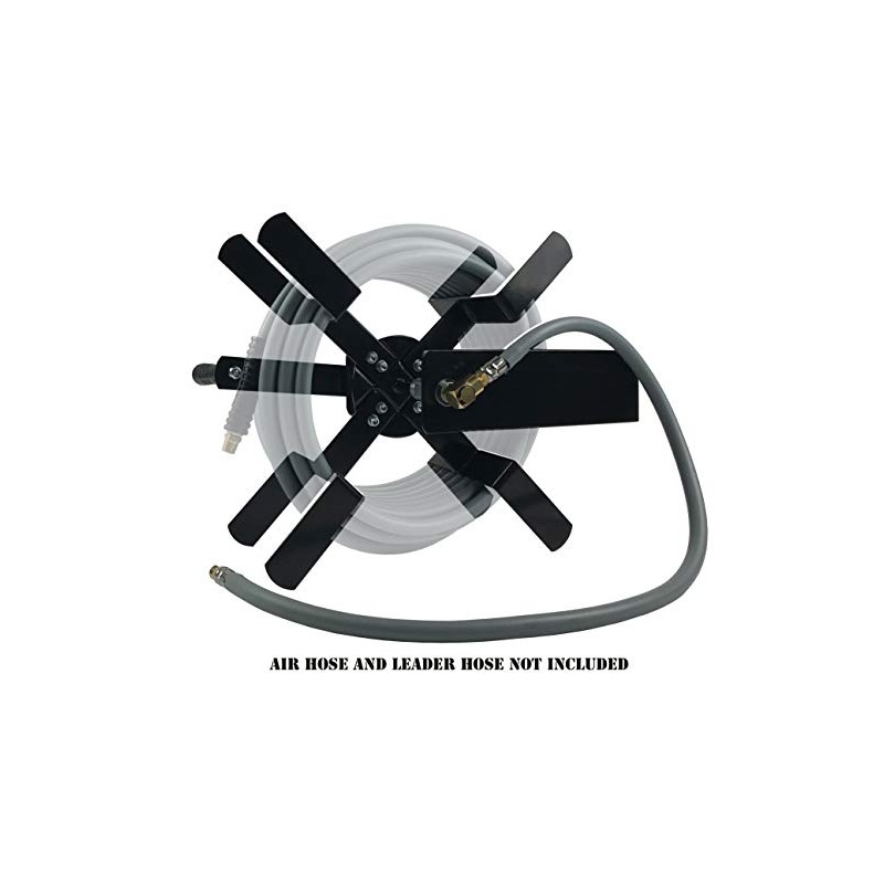 Primefit HRM38100 Manual Air Hose Reel with 100ft Capacity using