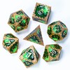 Cusdie Metal Dice Set, 7 Pcs DND Metal Dice, Dragon