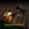 LED Pull Cord Light Bulb Portable Hanging Lantern Battery Operated