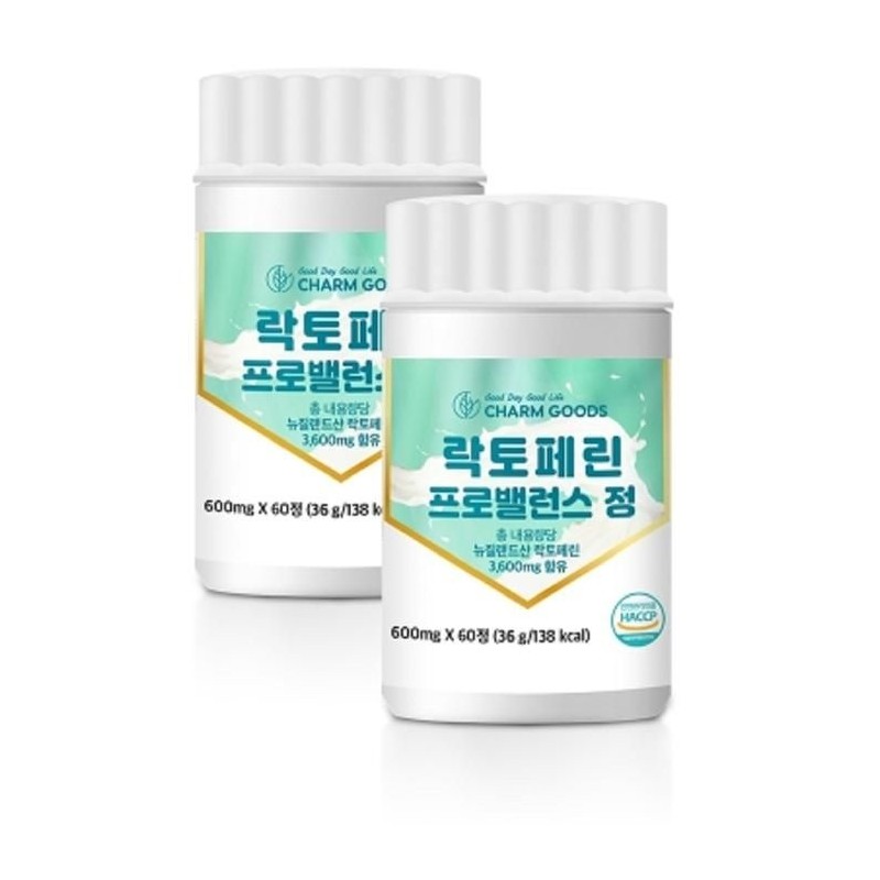 Charm goods [Charm Goods] Charm Goods Lactoferrin Probalance Tablets 60