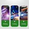 Welding Glasses TIG Welder Goggles Adjustable Frame Leg Comfortable Tool