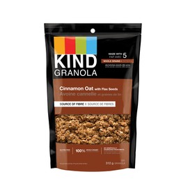 KIND Healthy Grains Clusters, Cinnamon Oat Clusters with Flax Seeds Granola, Gluten Free, 312 Gram Bag