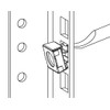 Cage Nut Insertion Tool for 3/8" Square Hole Rack Rail
