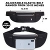 Peicees Fanny Pack with Water Bottle Holder Waist Bag for
