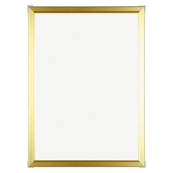 A1 Aluminum Poster Frame/E Frame (Low Reflection) A1 Size (23.4 x 33.1 inches (594 x 841 mm)Gold