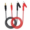 GUIRUIMOON 12AWG Banana Plug to Alligator Clip, 5.9FT Test Leads
