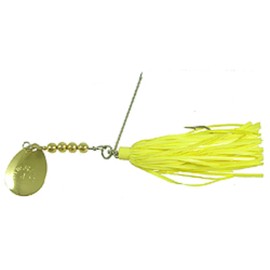 South Bend Sporting Goods Yakima Hildebrandt Snagless Sally Lure, Yellow, 3/8 Oz.