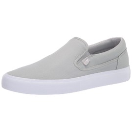 DC Men's Manual Slip-On Txse Skate Shoe (Manual Slip-on Txse) - gray, size: 41 EU