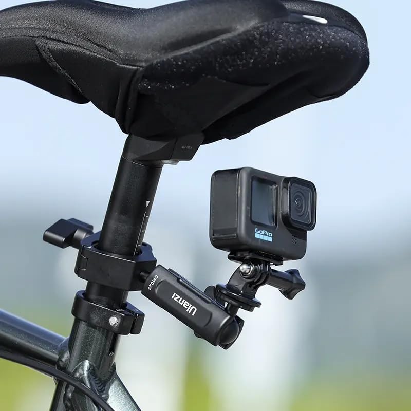 ULANZI Bike/Motorcycle Handlebar Clamp Mount For GoPro/Insta360 Action Cameras
