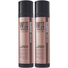 Watercolors Color Depositing Shampoo, Semi Permanent Hair Color 8.5 oz - MOCHA DRENCH (2 PACK)