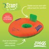 Zoggs Baby Zoggy INFLatable Trainer, Swim Seat, Orange/Green, 0-12 Months/0-11