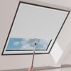MYshade Custom Cordless Skylight Shades,100% Blackout Cellular Honeycomb Blinds for