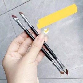 애교살 브러쉬 브러시 아이메이크업 양면 뷰러 섀도우 이중속눈썹용 Aegyo Sal Double Sided Brush for Eyeshadow and Double Eyelids Makeup