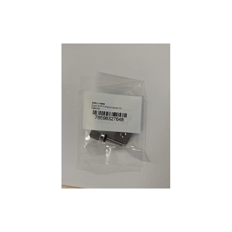 Suppi SUP Fin Screw with Plate for Boards with US