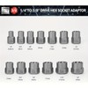 Nut & Bolt Extractor Socket Kit, Summer Impact Bolt &