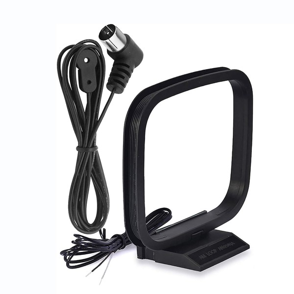 BINGFU 75 Ohm FM Antenna, FM Antenna and AM Loop