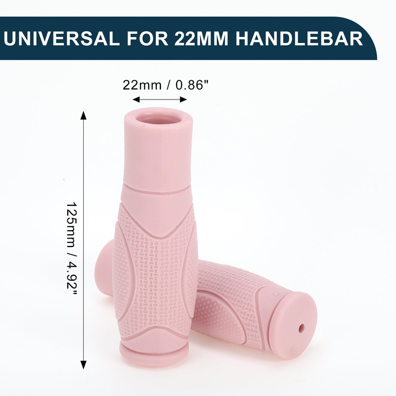 TUCKBOLD Bike Handlebar Grips Covers 125mm Long Lightweight | Bicycle