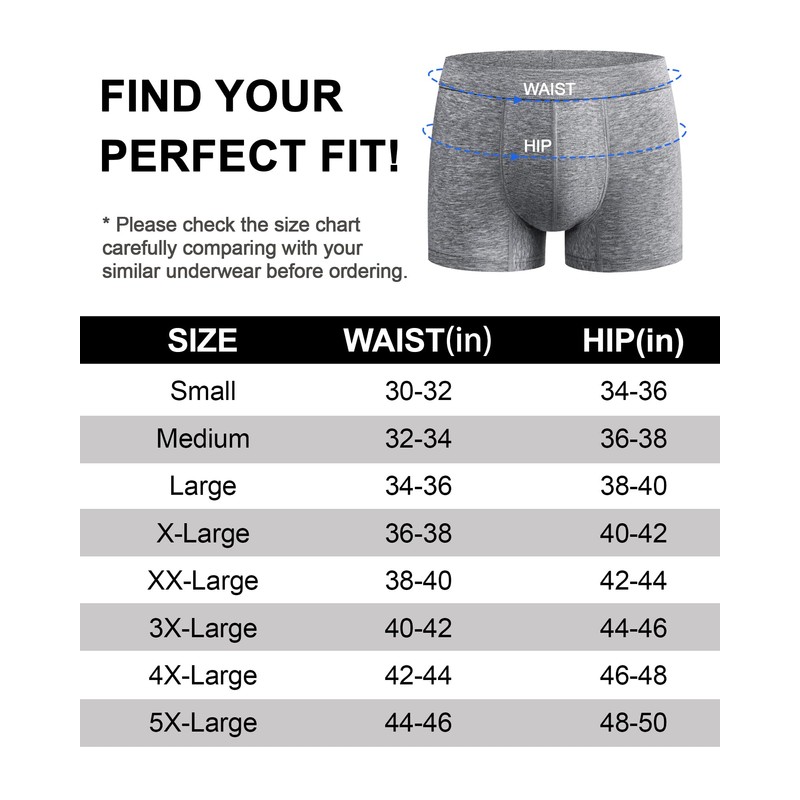 Battewa Leakproof Underwear for Men 50ML Urinary Absorbent Bladder Control