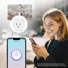 VEVOR Smart Plug, WiFi Smart Outlet Compatible with Alexa and