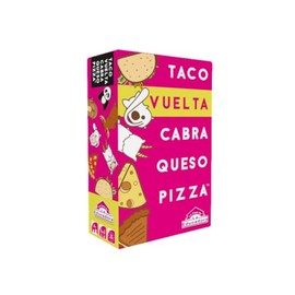 Taco, Vuelta, Cabra, Queso, Pizza | Juegos De Mesa Niños 8 Años | Juego De Mesa | Juegos De Cartas | Regalos para Niños| Compatible con Taco Original 