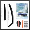 in Channel Auto Rain Guards Fit for 2011-2016 Impreza Hatchback,