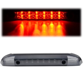 G-PLUS Third 3rd Brake Cargo Light Assembly Compatible with 2001-2004 Nissan Frontier Pickup Rear Roof Center High Mount Stop Tail Lamps Replacement