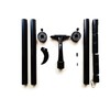 Crevice Weeding Tool with Wheel,Adjustable Handle Length, Allowing for Effortless