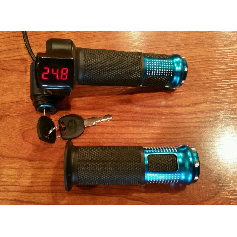 universal E Bike electric scooter 60v Throttle with Key Digital