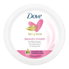 Dove Beauty Cream - Pink by Dove for Women - 2.53 oz Cream