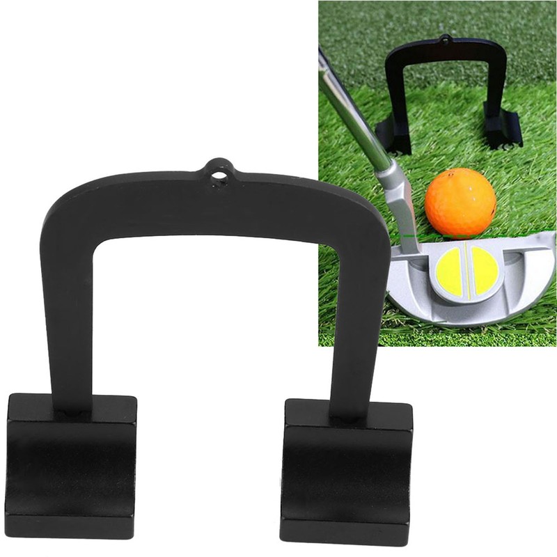 Golf Push Shot Goal Aim Gate Aluminum Alloy Target Parts