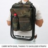 Portable Ice Chair Cooling Seat Ice Stool Foldable Insulated Ice
