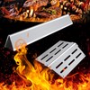 Zemibi Stainless Steel Flavorizer Bars & Heat Deflector Gas Grill