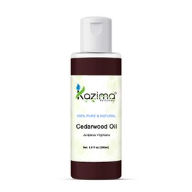 KAZIMA Cedarwood Essential Oil - 100% Pure Natural & Undiluted For Skin care & Hair care (200ML)