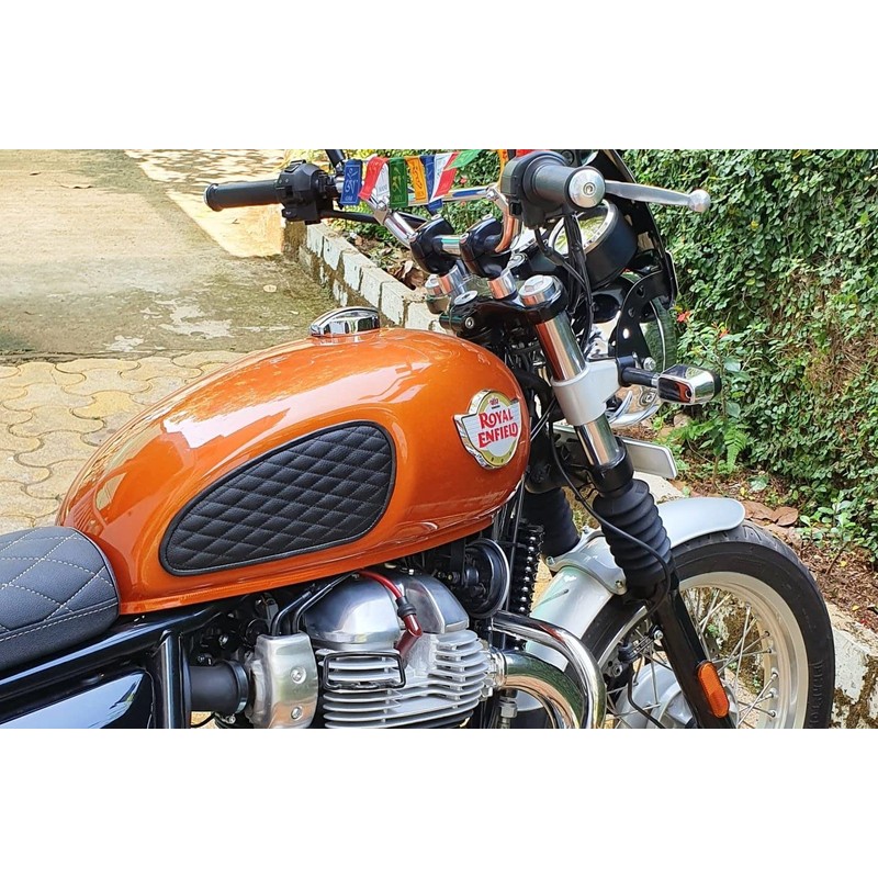 Re Interceptor Motorcycle Tank Pad, Pair of Motorcycle Fuel Tank