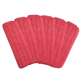 Microfiber Mop Replacement Pads for Wet/Dry Mop Floor Cleaning Pad Fit All Spray Mops (6 Pack)
