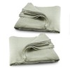 Pack of 2 Laminated Cotton Dust Sheets for Decorating 6ft