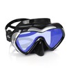 Scuba Diving Mask Anti-Fog Panoramic Snorkel Goggles, Adult Mirror Swim