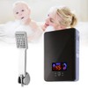 6500W 220V Electric Tankless Water Heater, On Demand Shower Water